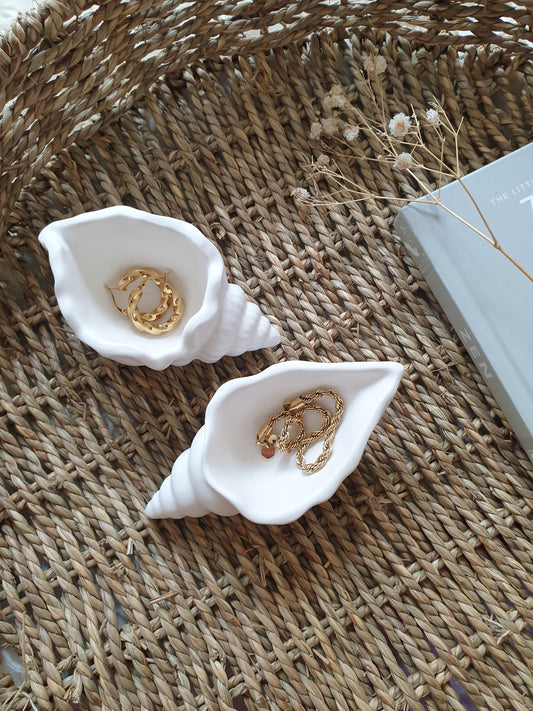 Seashell trinket dishes