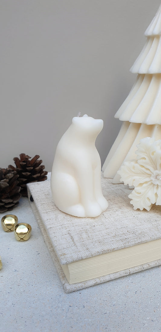 Polar Bear Candle