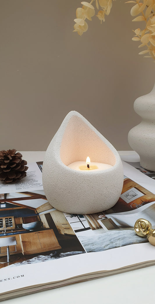 Teardrop Refillable Candle