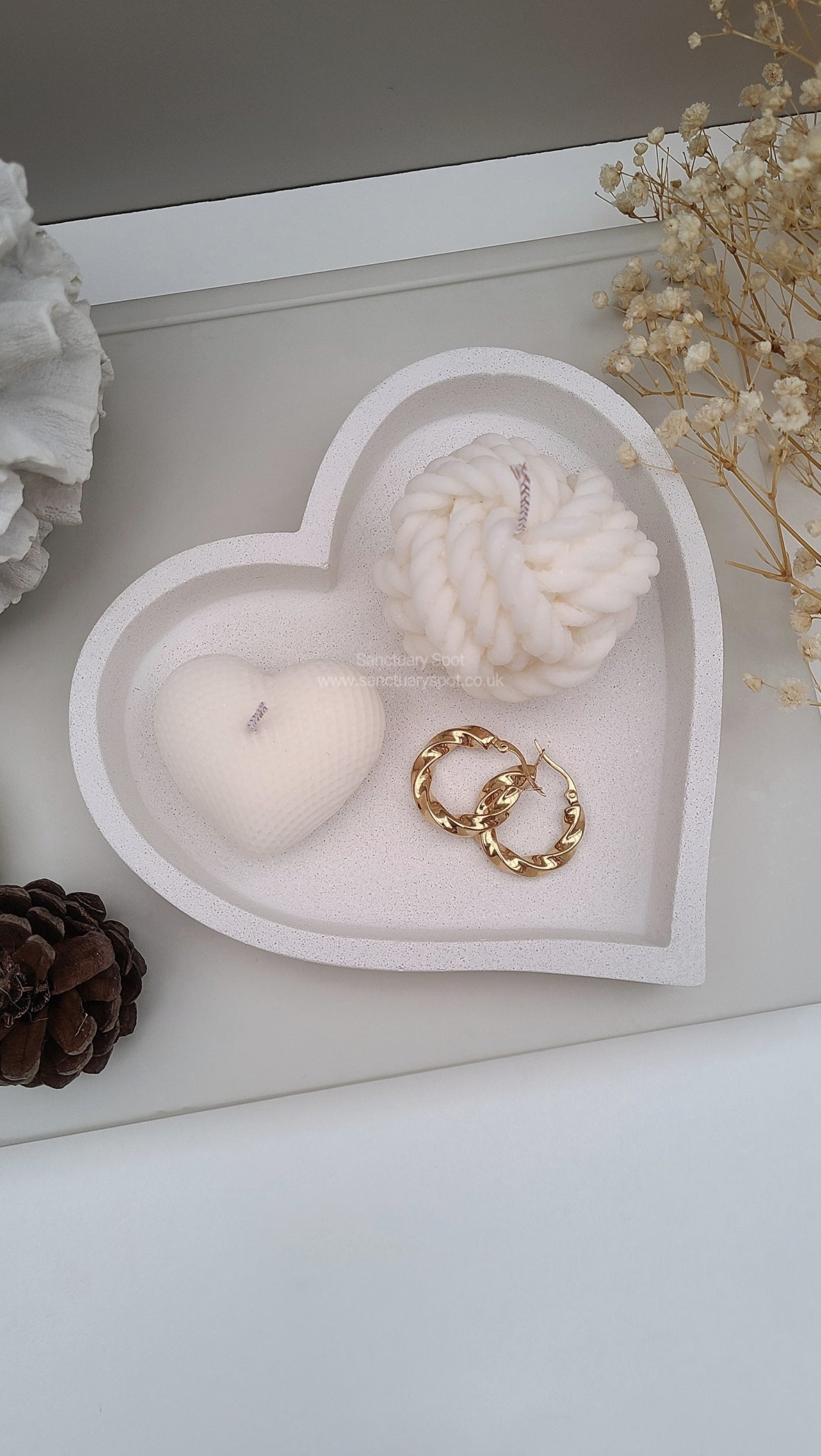 Heart Shaped Trinket Dish
