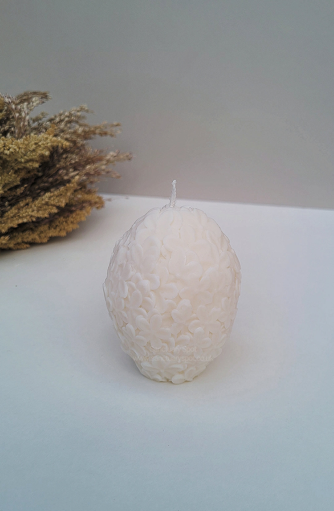 Blossom Egg Candle