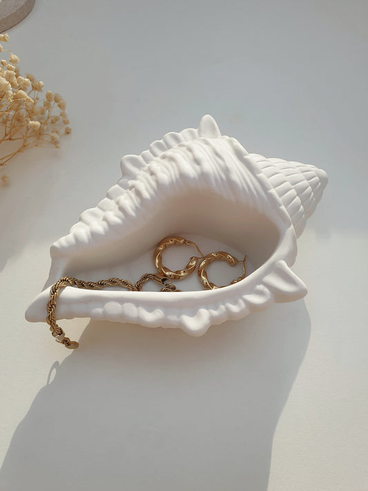 Large Seashell Trinket Dish