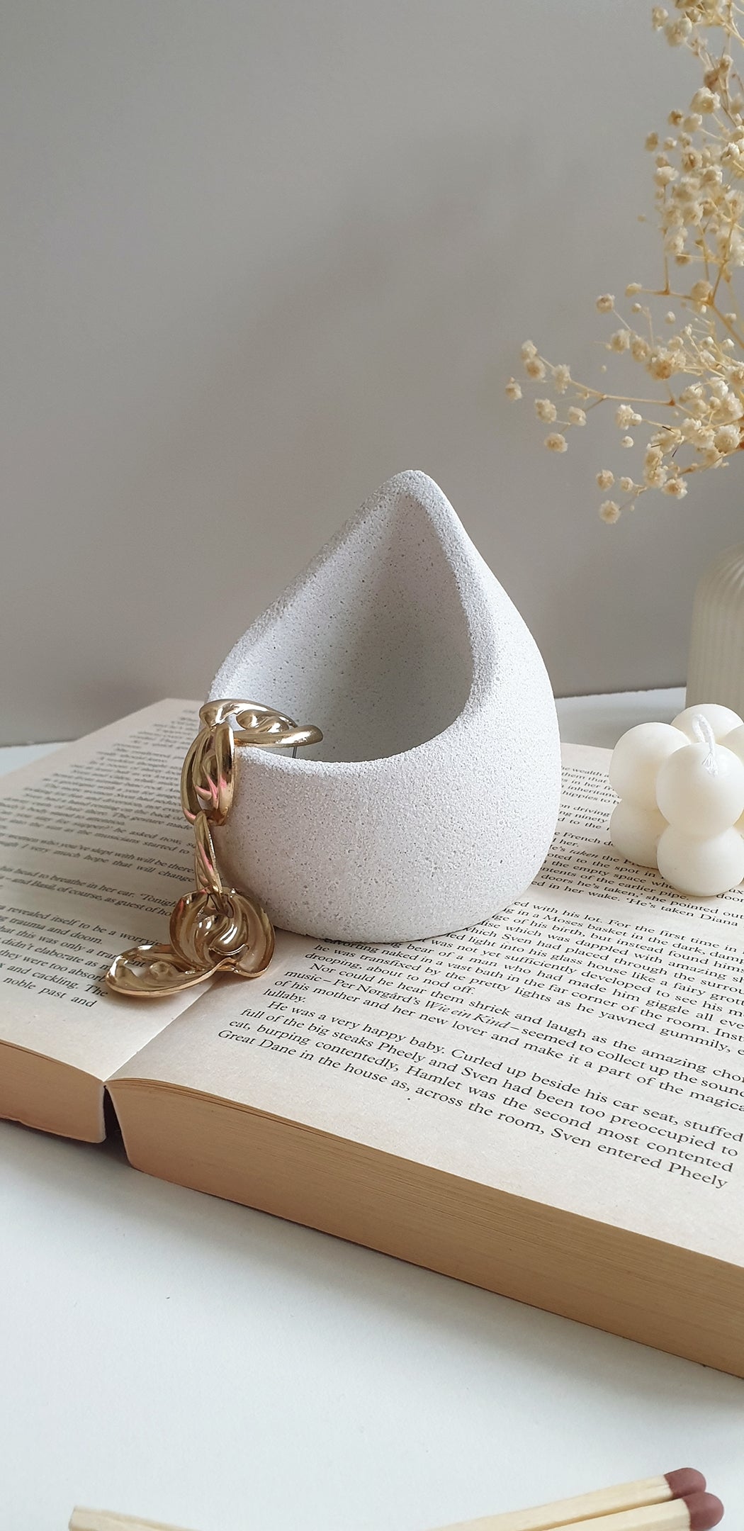 Teardrop Refillable Candle