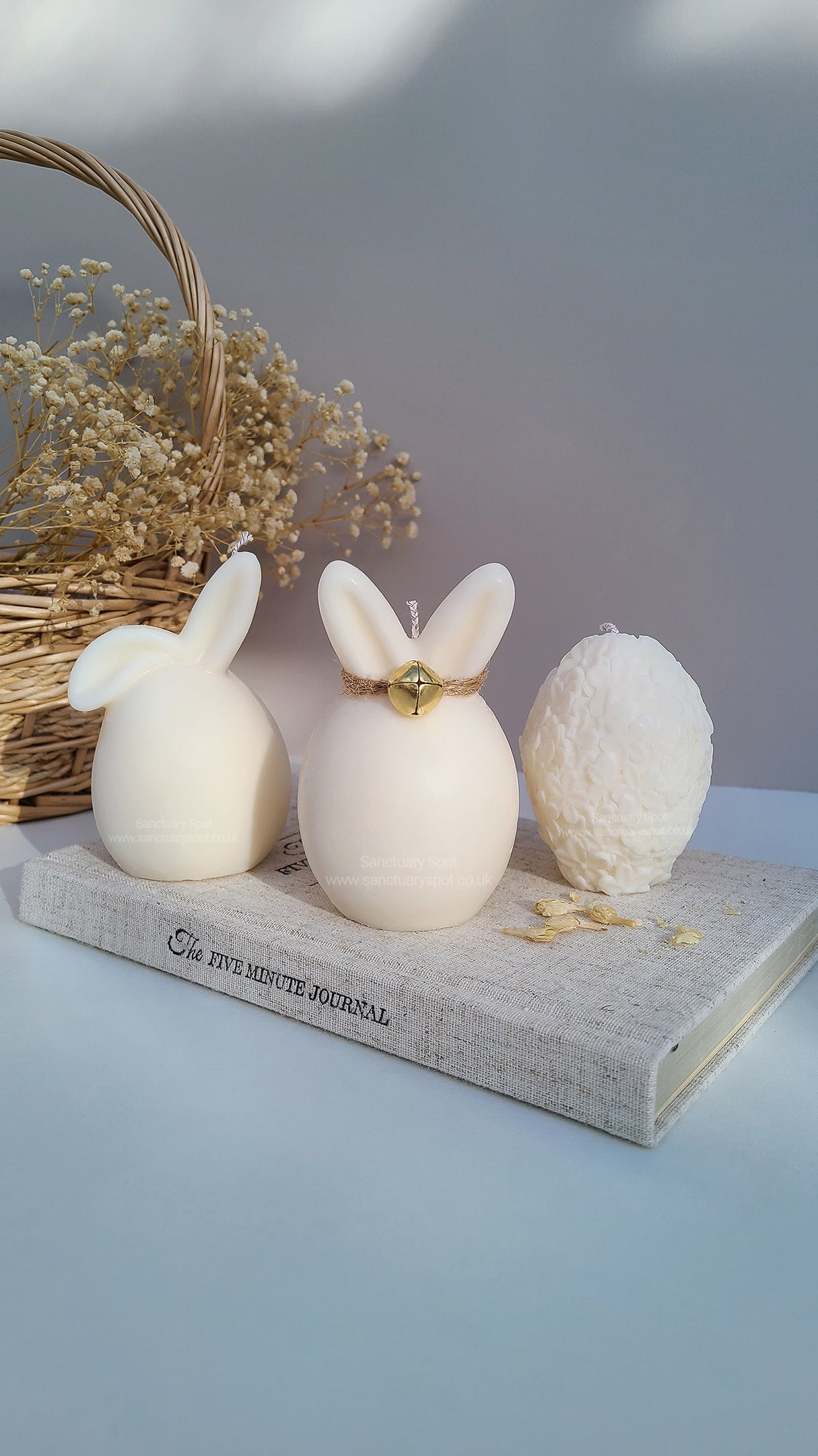 Blossom Egg Candle