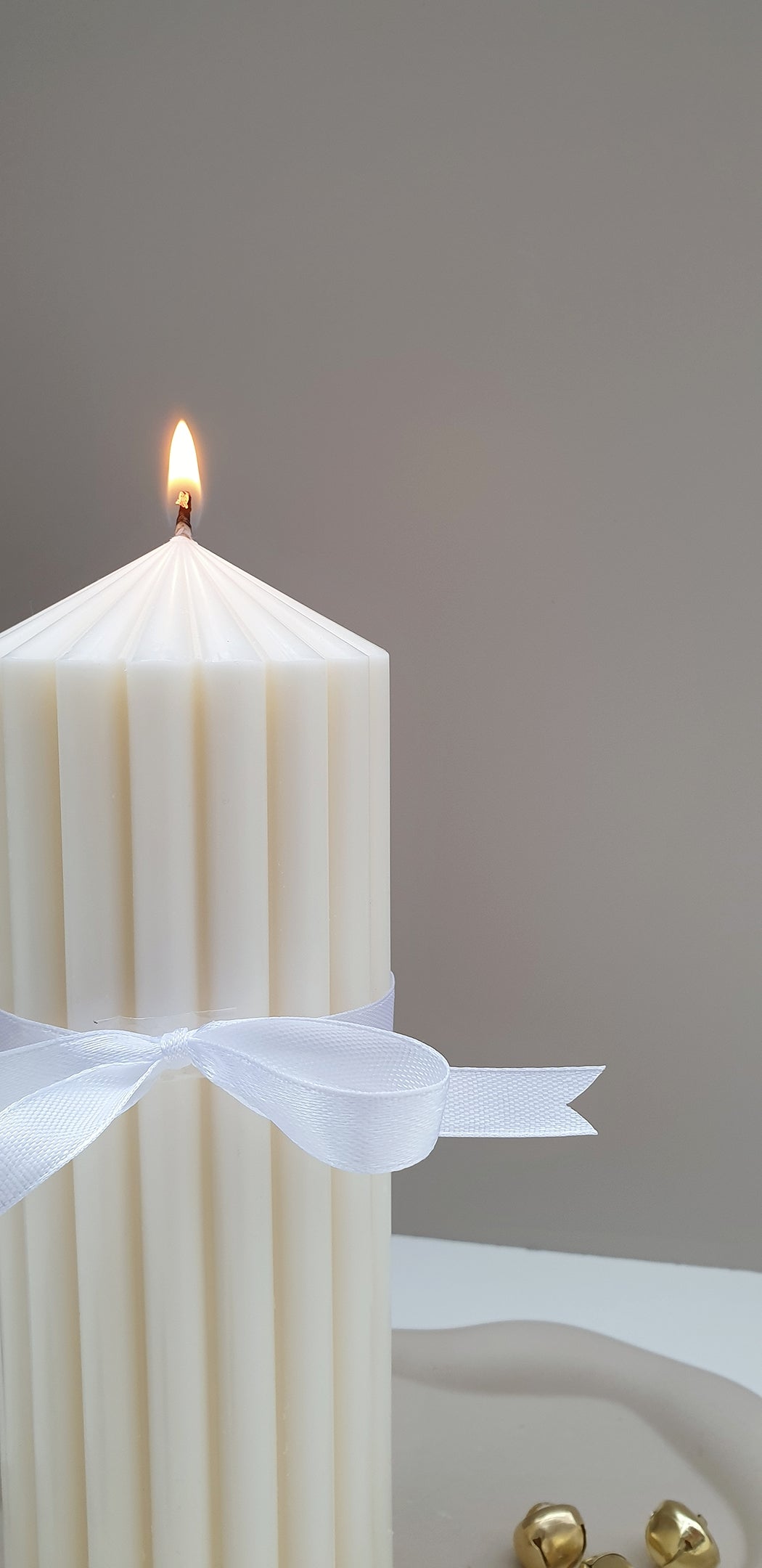Christmas Pillar Candle